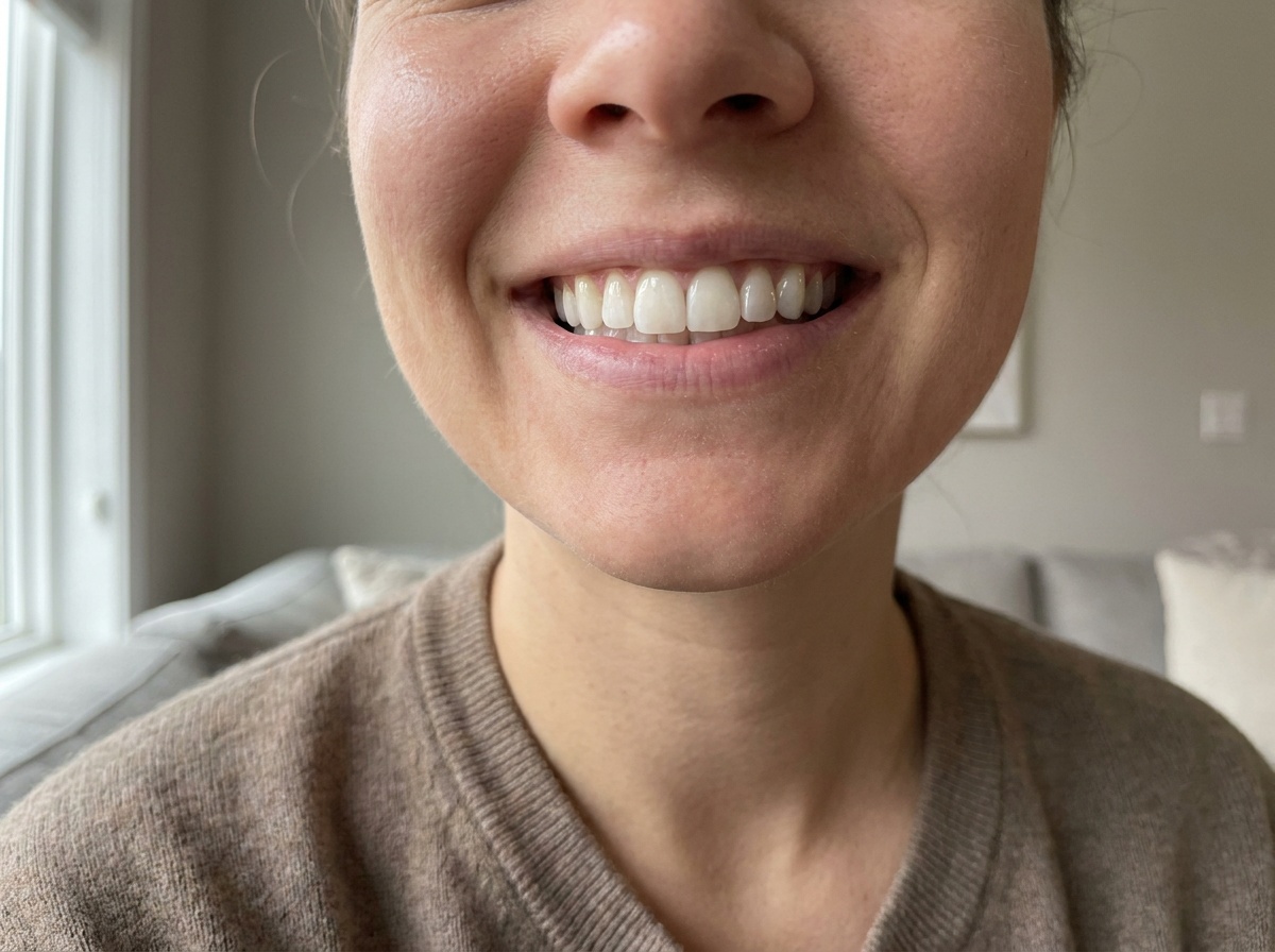 Don't Hide Your Smile For A Photo